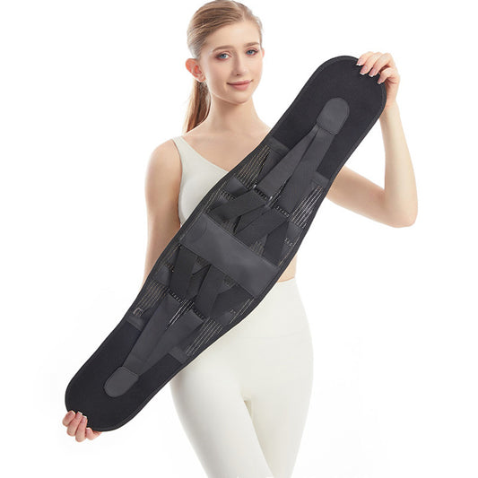 💪Nový prodyšný bederní pás|Ocelová výztuha pro pevnou oporu|Ulevuje od tlaku na páteř|Zahřívá a tvaruje pas🔥