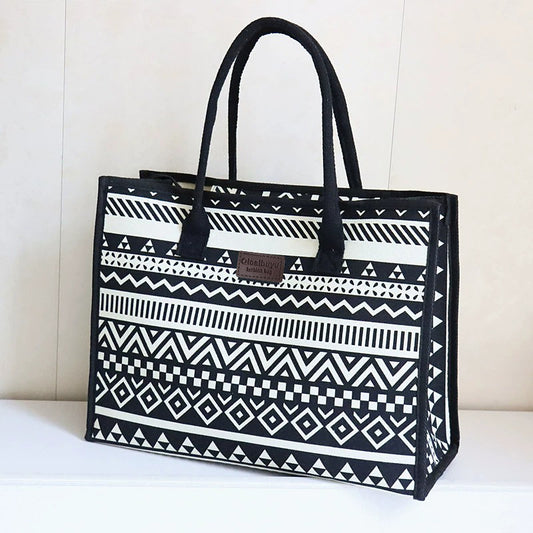 🔥【Compra uno y llévate otro gratis】Bolso tote nuevo, bolso de hombro de lona de gran capacidad.