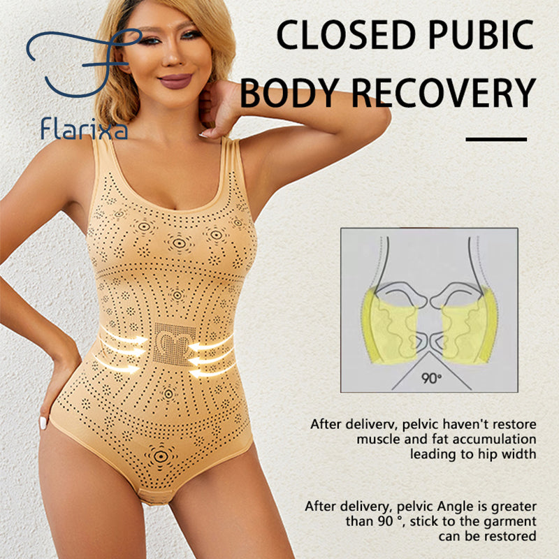 😍【¡50% de descuento!】Nuevas fajas moldeadoras de cuerpo entero para tallas grandes, realzan los glúteos y estilizan la figura