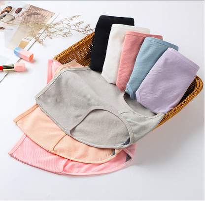 🔥【1 juego de 8 piezas】🔥 Ropa interior antibacteriana de cintura alta para mujer que absorbe la humedad