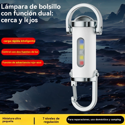 🔥Gran oferta🔥Linterna mini para llave súper brillante e impermeable con salida de 8000 lm