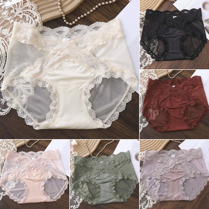 🔥Conjunto de 6 piezas a un precio increíble🍑 Braguitas de encaje de talle alto que realzan las caderas: ¡consigue al instante un trasero con forma de melocotón! ✨