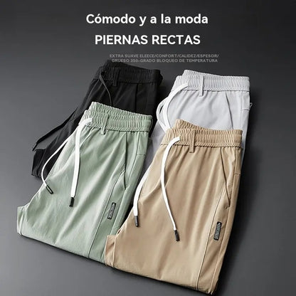 💥【Compra 1 y llévate 1 gratis】【M-5XL】🔥💥2026 Nuevos pantalones elásticos casuales para hombre, cómodos y elegantes