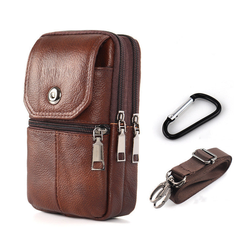 🔥【50% de descuento】Bolso portátil para teléfono con diseño híbrido (crossbody y bandolera) para hombre
