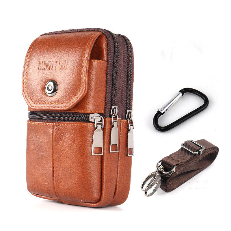 🔥【50% de descuento】Bolso portátil para teléfono con diseño híbrido (crossbody y bandolera) para hombre