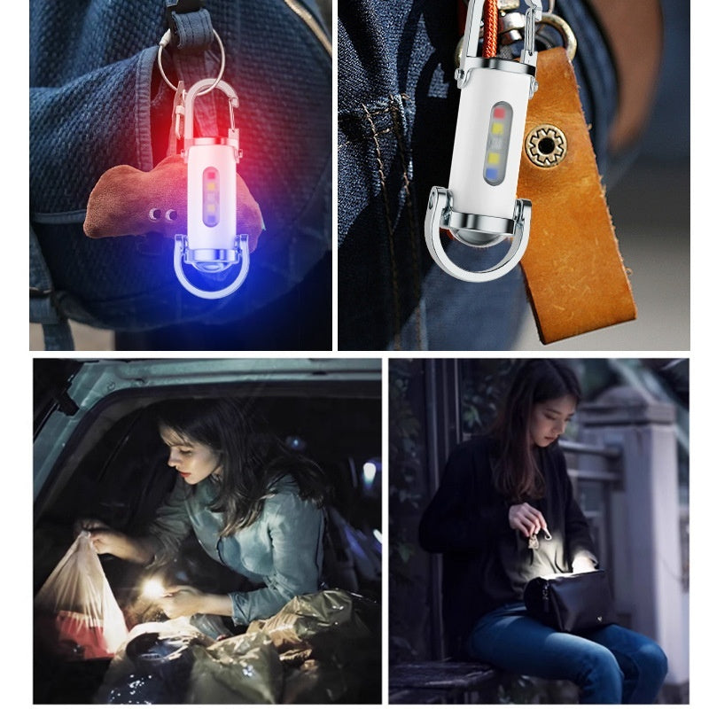 🔥Gran oferta🔥Linterna mini para llave súper brillante e impermeable con salida de 8000 lm