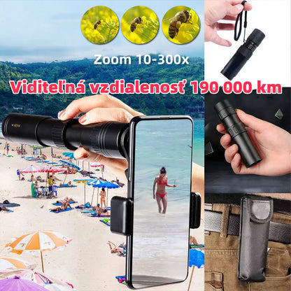 🔥🔥【juego de 6 piezas】🔥 Telescopio monocular con zoom de 10-300x