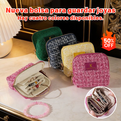 🔥【Compra 1 y llévate 1 gratis】Nueva bolsa para guardar joyas